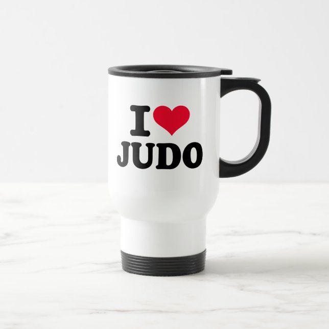Jag älskar Judo Resemugg (Höger)