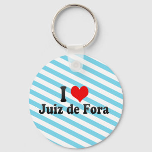 Jag älskar Juiz de för a, Brasilien Nyckelring