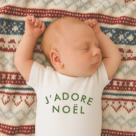 Jag älskar jul | Love Christmas Fransk Citat Konst T Shirt