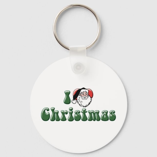 Jag älskar jul Nyckelring (Framsida)