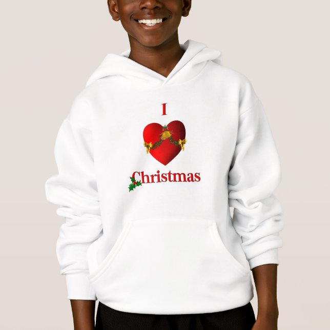 Jag älskar jul tee (Framsida)