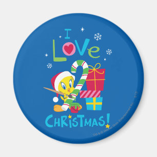 Jag älskar jul - TWEETY™ Magnet
