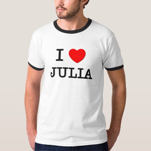 Jag älskar Julia Tröja (Framsida)