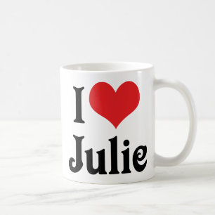Jag älskar Julie Kaffemugg