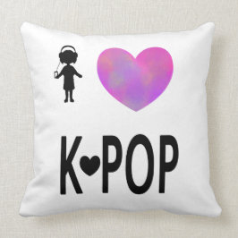 Jag älskar K-pop Kudde