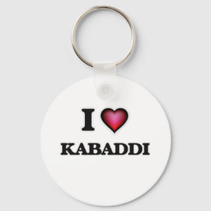 Jag älskar Kabaddi Nyckelring