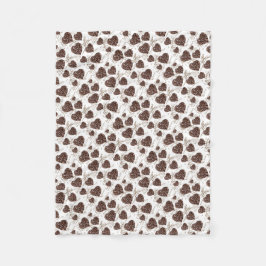 Jag älskar kaffe!! fleecefilt