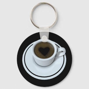 JAG ÄLSKAR kaffe Nyckelring