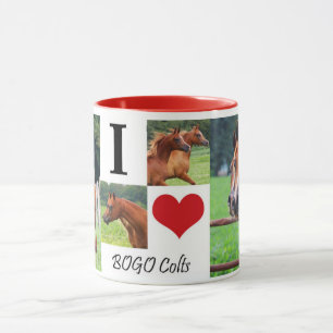 Jag älskar kaffemugg 1 för BOGO Colts