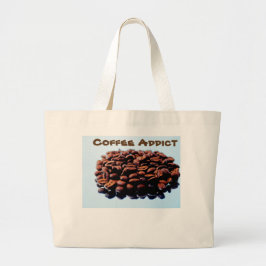 Jag älskar kaffets arom jumbo tygkasse