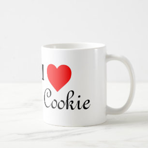 Jag älskar kakakaffemuggen kaffemugg