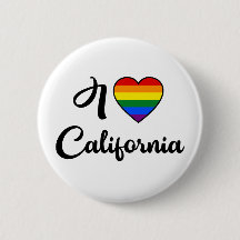 Jag älskar Kalifornien | LGBT regnbågepride