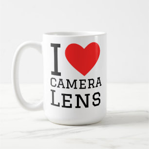 Jag älskar kameralins kaffemugg