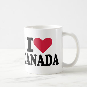 Jag älskar Kanada Kaffemugg