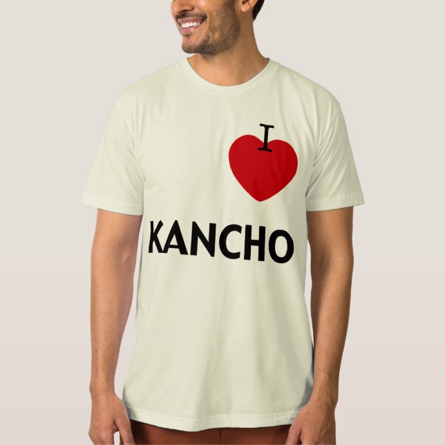 Jag älskar Kancho Tee (Framsida)
