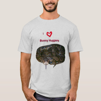 Jag älskar kaninen kramare tee shirt