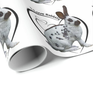 Jag älskar kaniner presentpapper