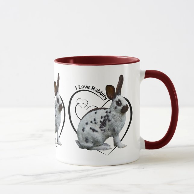 Jag älskar kaninmuggen mugg (Höger)
