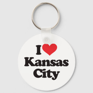 Jag älskar Kansas City Nyckelring