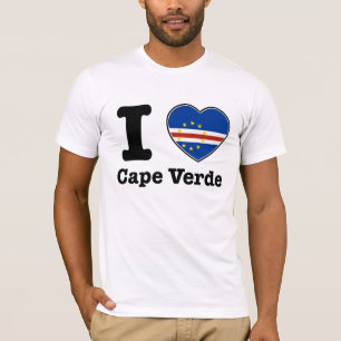 Jag älskar Kap Verde Tee Shirt