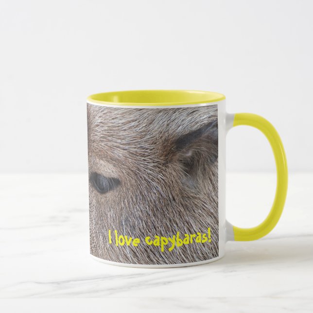 Jag älskar kapybaror mugg (Höger)