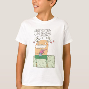 Jag älskar kärlek för kärlek för t-shirt