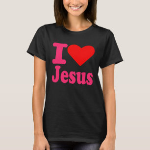 Jag älskar Kärlek Jesus Kristus Manar Wome T Shirt