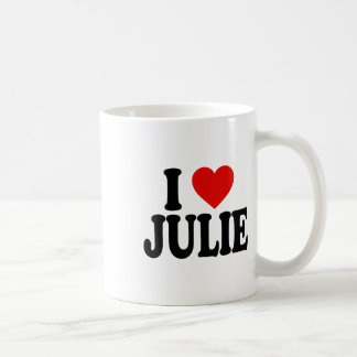 Jag älskar Kärlek Julie _1 Kaffemugg