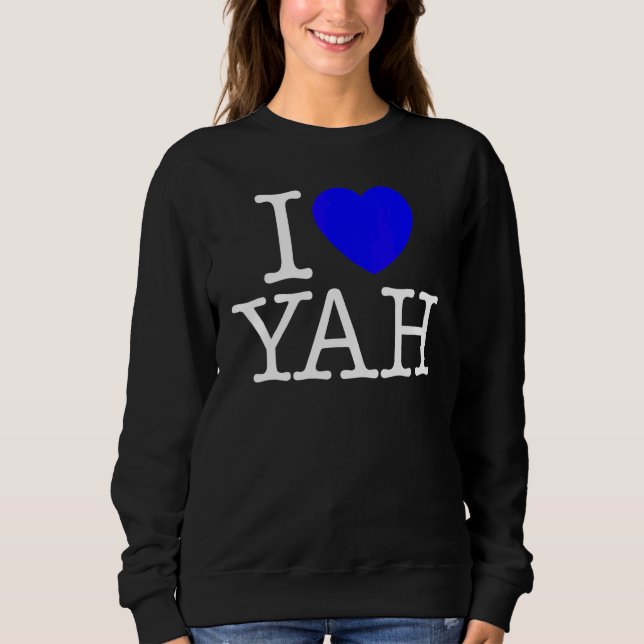 Jag älskar kärlek YAH T Shirt (Framsida)