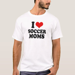 Jag älskar kärlekfotbollmammor t shirt