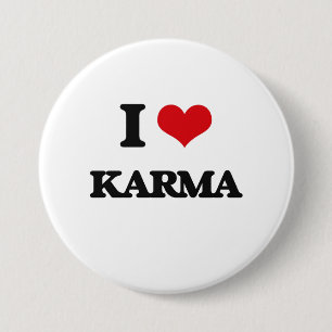 Jag älskar Karma Knapp