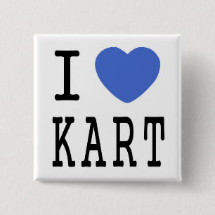 Jag älskar KART knäppas Knapp