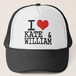 JAG ÄLSKAR KATE OCH WILLIAM TRUCKERKEPS
