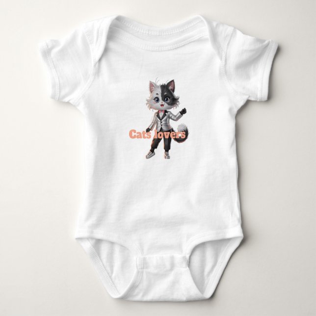 Jag älskar katt t shirt (Framsida)