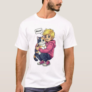 Jag älskar katt t shirt