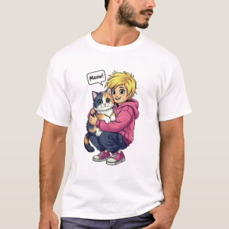 Jag älskar katt t shirt
