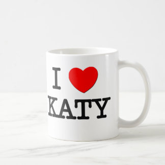 Jag älskar Katy Kaffemugg
