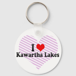 Jag älskar Kawartha sjöar, Kanada Nyckelring