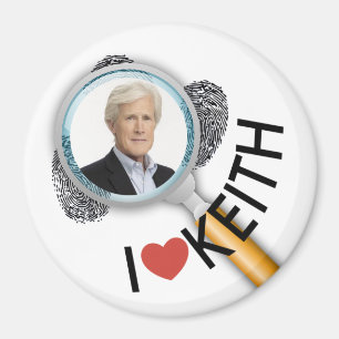 Jag älskar Keith den riktiga brotts- magneten Magnet