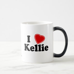 Jag älskar Kellie Magisk Mugg