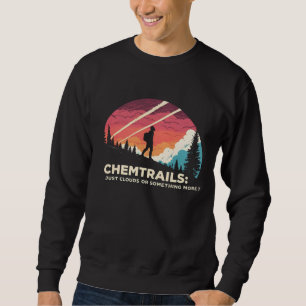 Jag älskar kemiska spår T-Shirt: Roligt konspirat Lång Ärmad Tröja