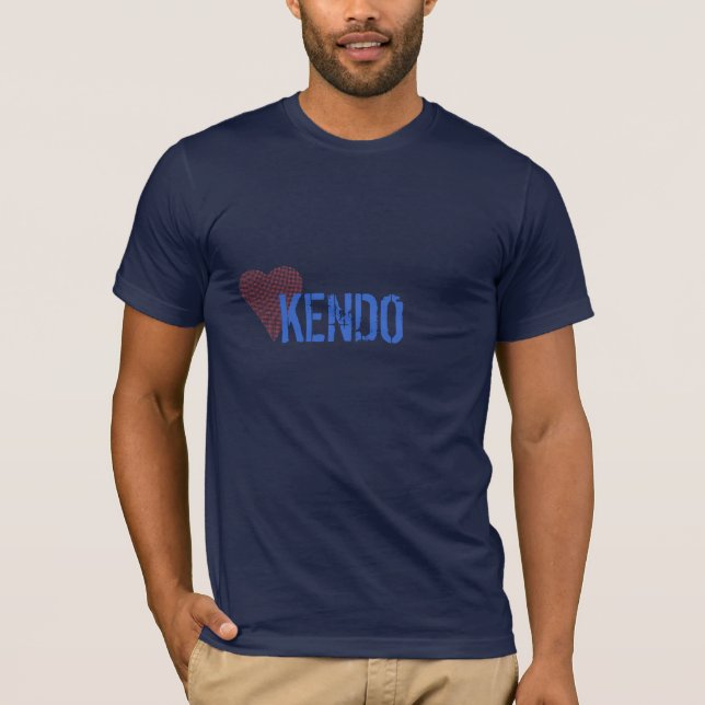 Jag älskar Kendo #1 T Shirt (Framsida)