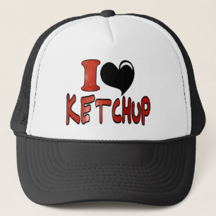 Jag älskar ketchup keps