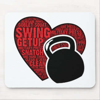 JAG ÄLSKAR KETTLEBELL-DESIGN MUSMATTA