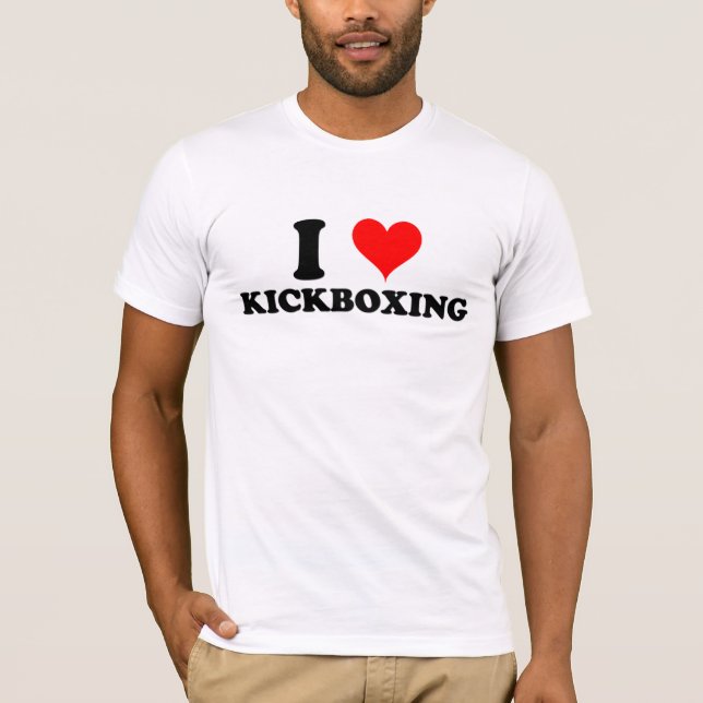 Jag älskar Kickboxing Tröja (Framsida)