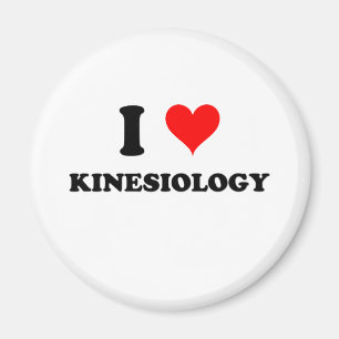Jag älskar Kinesiology Magnet