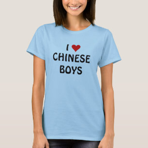 JAG ÄLSKAR KINESISKA POJKAR TEE SHIRT