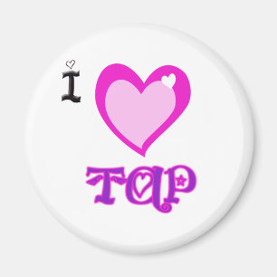 JAG ÄLSKAR klapp Magnet