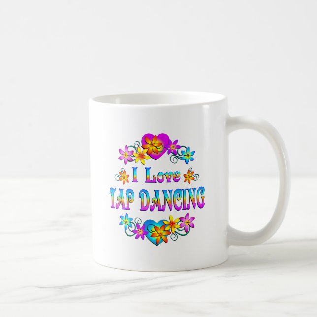 Jag älskar klappdans kaffemugg (Höger)