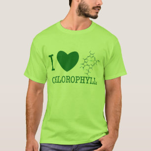 Jag älskar klorofyll tee shirt